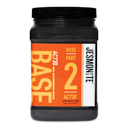 Jesmonite AC730 Micro-Concrete - Base, Charcoal Black, XS, 2.25 kg Jar