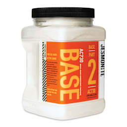 Jesmonite AC730 Micro-Concrete - Base, Portland Stone, XS, 2.25 kg Jar left side of container