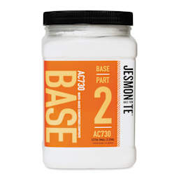 Jesmonite AC730 Micro-Concrete - Base, White Marble, XS, 2.25 kg Jar