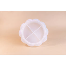 Jesmonite Silicone Tray Mold - Bubble Tray on table