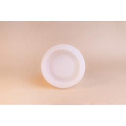 Jesmonite Silicone Tray Mold - Chunky Round Tray on table