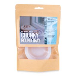 Jesmonite Silicone Tray Mold - Chunky Round Tray front of packaging