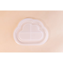 Jesmonite Silicone Tray Mold - Wide Edge Cloud Tray out of packaging