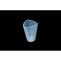 Jesmonite Silicone Pouring Cups - Small, 500 ml on dark background