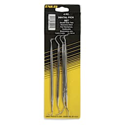 Enkay Steel Dental Picks - Set of 4 - front of packaging