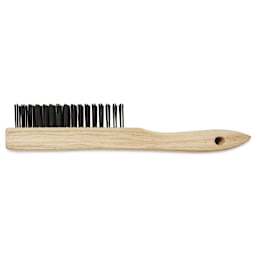 Enkay Wire Brush - Shoe Handle - side view