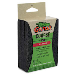 Gator Sanding Pad - 50 Grit, Pkg of 3