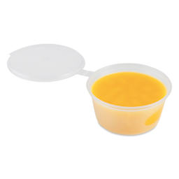 BeaverCraft Natural Beeswax - 2.1 oz Jar with lid open