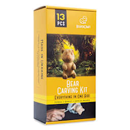 BeaverCraft Bear Carving Kit front of packaging