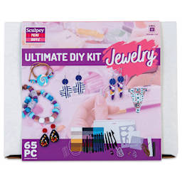 Sculpey Jewelry Ultimate DIY Kit front of packaging