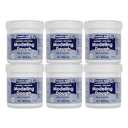 Creativity Street Modeling Dough - Multi-Cultural Colors, 3.3 lbs, Set of 6 - front of packaging