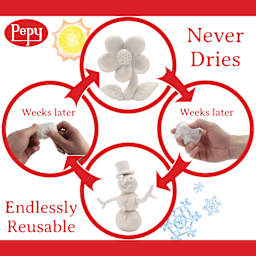 Never Dries, Endlessly Reusable