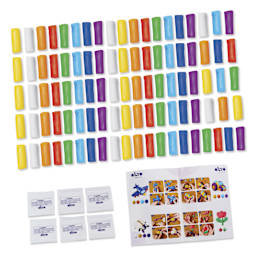 Okto Sensory Art Color Dough Classpack - contents