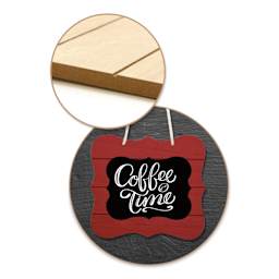 Craft Medley Wood Slat Wall Plaque, 7-3/4" Bracket (Example artwork)