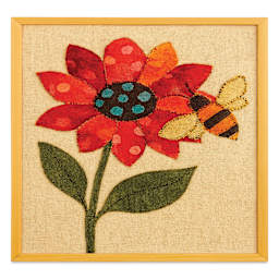 Foggy Bottom Woodworks Pine Plaque - Square, 8" x 8" with finished artwork