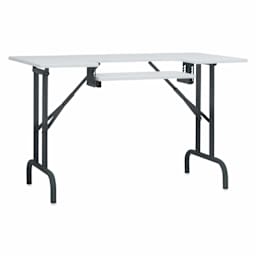 Studio Designs Folding Sewing Table - Charcoal/White