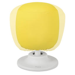 Kore Design Kid’s Adjustable Pivot Stool - Tall, Yellow, 16-1/2" - 21" - 360° motion