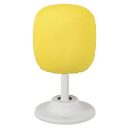 Kore Design Kid’s Adjustable Pivot Stool - Tall, Yellow, 16-1/2" - 21" - raised