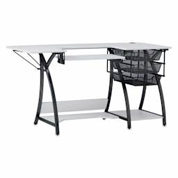 Studio Designs Pro Stitch Sewing Table - Charcoal/White