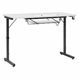 Studio Designs Rollaway II Sewing Table - Black/White