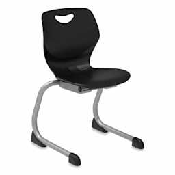WB Mfg Sconnie Cantilever Chair - 14", at an angle
