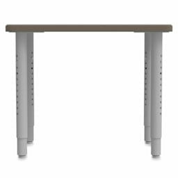 WB Mfg ELO Plymouth II Desk - Vision Vava Top, Medium, side view