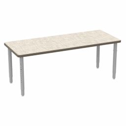 WB Mfg ELO Rectangle Table - Vision Vava Top, Medium