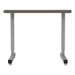 WB Mfg UNE-T Plymouth Desk - Vision Vava Top, front of desk