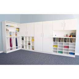 Whitney Brothers White Wall System