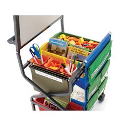 Copernicus Teacher Trolley, top (items inside tubs not included)