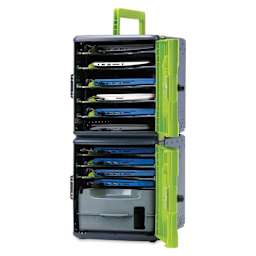 Copernicus Tech Tub2 Charging Storage Box - 10-Device holder, doors open