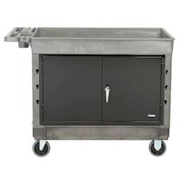 Global Industrial Top Tray Shelf Utility Cart
