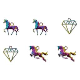 Forever In Time Metal Charms - Unicorn