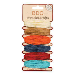 BDC Crafts Paper Twine Cards - Petunia, Pkg of 6 