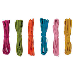 Craft Medley Jewelry Craft Cording Set - Fashion Colors, Pkg of 18