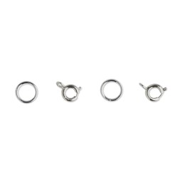 Pop! Spring Rings and Jump Rings Findings, close-up 