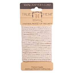 Hemptique Twisted Hemp Rope - Natural, 4 mm, 3 m