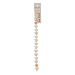 John Bead Crystal Lane DIY Glass Garden Bead Single Strand - Flowers, Assorted Colors front of packaging