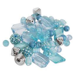 Cousin DIY Fun Pack Acrylic Bead Color Mix - Light Blue