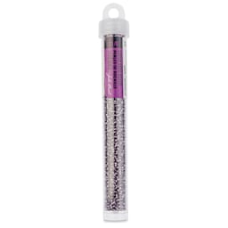 John Bead Solgel Czech Seed Beads - S/L, Orchid, 23 g vial