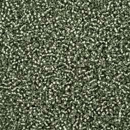 John Bead Solgel Czech Seed Beads - S/L, Eucalyptus