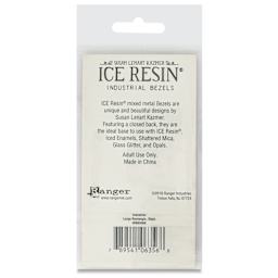 Ranger Ice Industrial Bezel - Rectangle, Rose Gold, 7.3 cm x 1.5 cm - back of packaging