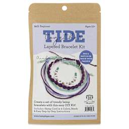 Hemptique Tide Together Layered Hemp Bracelet Kit - Aruba - front of packaging