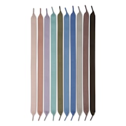 Rico Design Grosgrain Ribbon Bracelets - Earth, Set of 10 - out of packaging