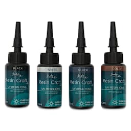 Jewelry Made By Me UV Resin Icing - Set of 4, Neutral Colors, 10 ml Bottles