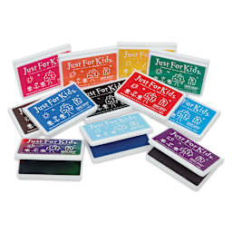 Hero Arts Just For Kids Ink Pads - Set of 12, Assorted, contents
