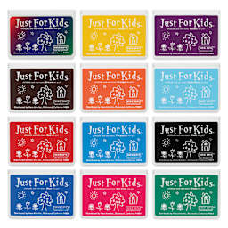 Hero Arts Just For Kids Ink Pads - Set of 12, Assorted, front of pads