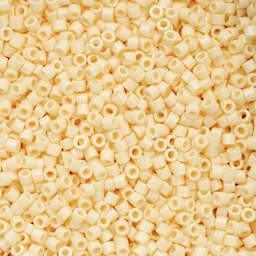 John Bead Cylin 11/0 Cylindrical Seed Beads - Dark Cream