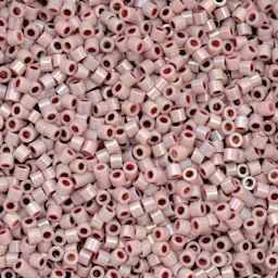 John Bead Cylin 11/0 Cylindrical Seed Beads - Light Lilac AB