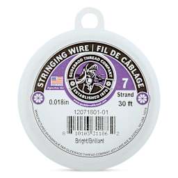 Gudebrod 7 Strand Stainless Steel Stringing Wire - 30' x .018"
